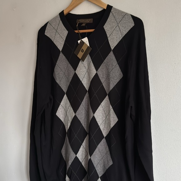 Sebastian Cooper Sweater / Large / New / Diamond Pattern - Picture 2 of 6